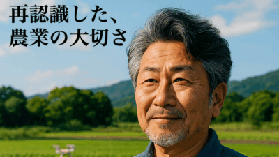 還暦を目前にして再認識した、農業の大切さ──おやじが遺した田んぼと16年の歩み
