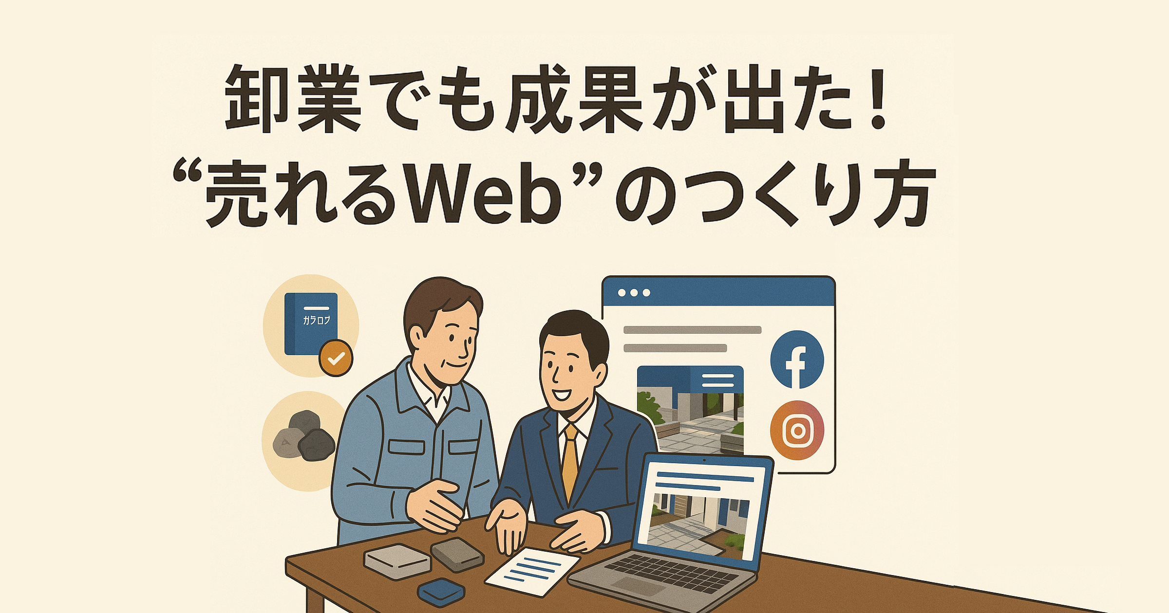 岐阜の小さな会社でもできた！“売れる”Web改善事例【成功の裏側、全部見せます】