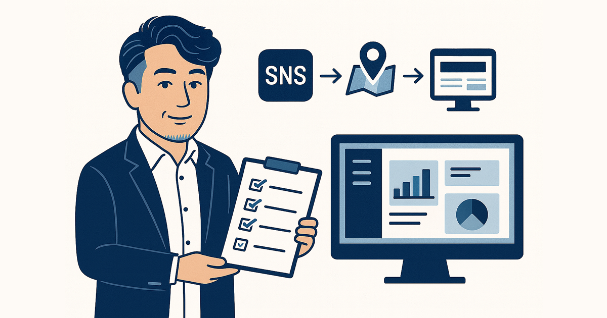「SNS→マップ→公式サイト」3段導線を強化する――月1時間のメンテナンス習慣