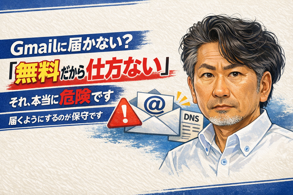 Gmailにメールが届かない？「無料だから仕方ない」と言われたら疑ってください