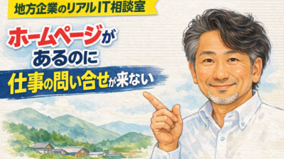 連載｜地方企業のリアルIT相談室１回目