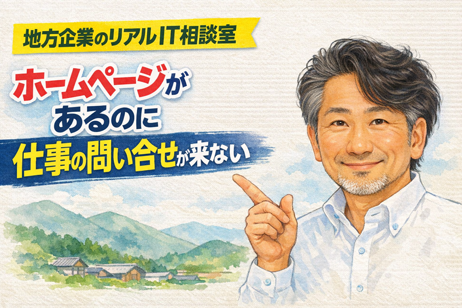 連載｜地方企業のリアルIT相談室１回目