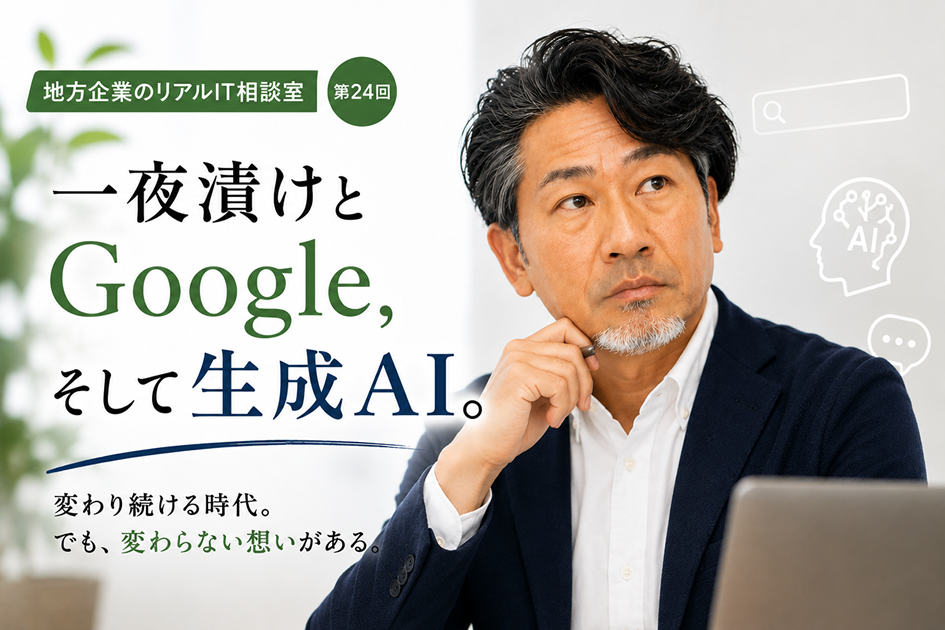 連載｜地方企業のリアルIT相談室｜第24回