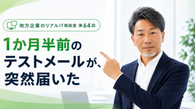 連載｜地方企業のリアルIT相談室　第64回