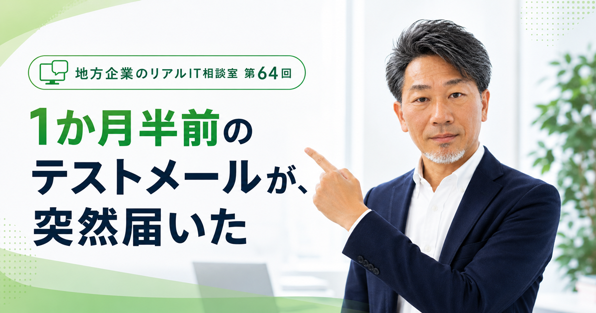 連載｜地方企業のリアルIT相談室　第64回
